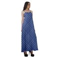 thumbnail image 3 of Moomaya Robes de Cocktail Sans Manches pour Femmes Robe Imprimée en Rayonne Grande Taille, 3 of 4