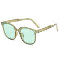thumbnail image 2 of YAOBAMM Transparent Sunglasses Children Sunglasses Foldable Strong Hinge UV Protection Transparent Clear View Easy Storage Photo Prop Decorative Collapsible Sunglasses, 2 of 7