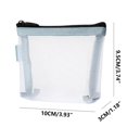 thumbnail image 4 of Birdeem Sac de Rangement en Maille Cosmétique Portable Sac de Rangement Compact pour Rouge à Lèvres Porte-Clés Sac à Fermeture Éclair, 4 of 10