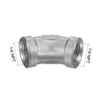 thumbnail image 2 of Unique Bargains Raccord de Tuyau Coudé à 45 Degrés, Filetage Femelle 1/4 NPT, Acier Inoxydable 304, 2 of 5