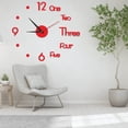 thumbnail image 2 of XZNGL Wall Clocks for Living Room Decor 24 Inch Large Wall Clock Watch Diy Sticker Wall Clocks Pared Home Decoration Special Living Room Home Decoration Office Shop Art Decor, 2 of 6