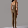 thumbnail image 3 of AherBiu Workout Bodysuits for Women Sleeveless Square Neck Ribbed Slim Yoga Jumpsuits Joggers Rompers, 3 of 6