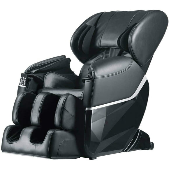 BestMassage Zero Gravity Full Body Electric Shiatsu UL Approved Massage Chair Recliner, Black