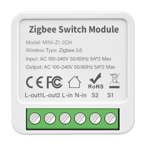 Pour pour pour Tuya pour Commutateur Intelligent 10A Gang 2/3/4 Module d'Automatisation à Commande Bidirectionnelle