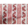 thumbnail image 5 of oneOone Tissu en Coton Rouge Pastel Tissu pour Robe Tissu Imprimé au Mètre 42 Pouces de Large, 5 of 5