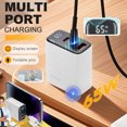 thumbnail image 4 of Wzzjkit 3-in-1 GaN Fast Charger 65w 2025 Super Fast Charger Module with 2 Type-C USB Ports Portable 1 Fast Charging Adapter Wall Plug for Phone Tablet Lapt, 4 of 8