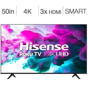 Rénovés Hisense 50" Classe 4K (2160p) Intelligent LED TV (50R63G)