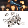 thumbnail image 4 of XLR Support de Panneau de Prise, 10 Ensembles XLR Prise Compacte avec 3 Broches de Base pour Microphone, 4 of 8