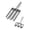 SilverC, variant on FoodMeatball Maker Tool Quadruple Kitchen Stainless Steel Spoon For Manual Meatball Lovers, 24.5x4 cm, SilverA