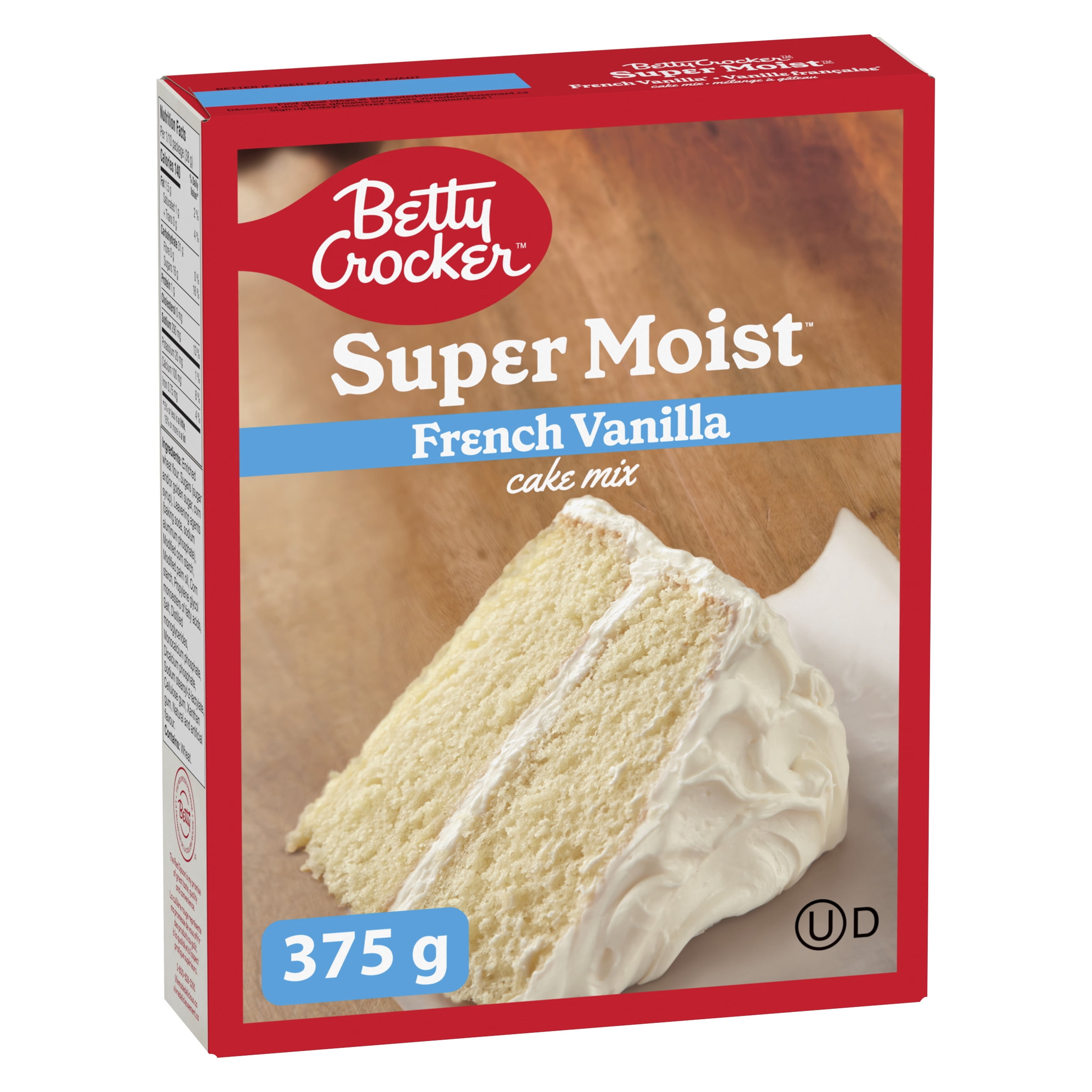 Betty Crocker Super Moist French Vanilla Cake Mix