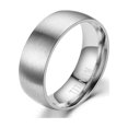 thumbnail image 1 of Daisyyozoid TITANIUM Titanium Steel Frosted Ring Stainless Steel Ring Male, 1 of 2