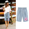 thumbnail image 4 of Birdeem Ensemble Haut et Short pour Femmes Shorts à Taille Élastique avec Cordon de Serrage, 4 of 12