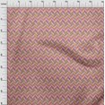 thumbnail image 3 of oneOone Cotton Poplin Fabric Herringbone Geometric Decor Fabric Printed BTY 56 Inch Wide, 3 of 4