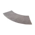 thumbnail image 4 of Bath Rug Shower Bath Mat Curved Bath Mat Bathroom Anti Slip Mat for Tub Bathroom Gray, 4 of 8