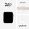 thumbnail image 3 of Apple Watch SE 2nd Generation [GPS 44mm] Smartwatch Starlight M/L - Open Box, 3 of 3