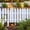 E, variant on LSLJS Plastic Fencing PVC Gardening White Hedge Fence Decorative Patio Garden Project