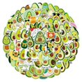 thumbnail image 4 of Youkk 50 Sheets Graffiti Sticker Avocado Patterns Waterproof Sticker Birthday Classic Decal Stationery Fridge Water Phone, 4 of 6