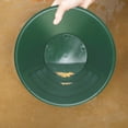 thumbnail image 4 of Esquirla 15inch Riffle Gold Pan Dredging Prospecting River Creek Panning Green, 4 of 8