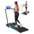 thumbnail image 1 of Walking Pad with Incline, 2.5HP Under Desk Treadmill for Home & Office, 2-in-1 Compact Walking & Jogging Machine with Remote Control & LED Display, 1 of 8