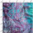 thumbnail image 2 of Soimoi Moss Georgette Fabric Deer Panel Printed Craft Fabric by The Yard 42 Inch Wide, 2 of 5