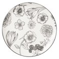 thumbnail image 3 of Safdie & Co. Dinnerset 16PC Porcelain Bouquet, 3 of 6