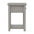 thumbnail image 4 of Living Essentials by Hillsdale Table d'Appoint en Bois Harmony Gris, 4 of 17