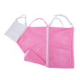 thumbnail image 3 of Bunblic Cat Bathing Bag Anti Scratch Adjustable for Keeping Calm Ears Clean Pet Wash Pink White, 3 of 8