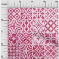thumbnail image 2 of oneOone Rayon Pink Fabric Floral Sewing Craft Projects Fabric Prints By Yard 56 Inch Wide, 2 of 5