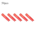 thumbnail image 2 of AMONIDA 50Pcs Portable Plastic Bow Nock Insert Tail Archery Accessory For 6mm Shaftment, Nock,Bow Nock, 2 of 6