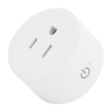 Prise Intelligente Wi-Fi Mini Prise Intelligente Contrôle par Application Minuterie Télécommande Prise Prise US 100‐240 V