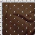 thumbnail image 2 of oneOone Tissu en Coton et Soie Imprimé Ikat de Canard au Mètre 42 Pouces de Large, 2 of 3