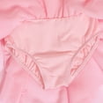 thumbnail image 4 of Robes pour Bébé Fille Manches Longues Robe de Ballet Unie Danse pour Enfants Filles Justaucorps Tutu Tenue Performance Pratique Robe Douce Extensible Robes Enfants Rose 3 Ans-4 Ans, 4 of 6
