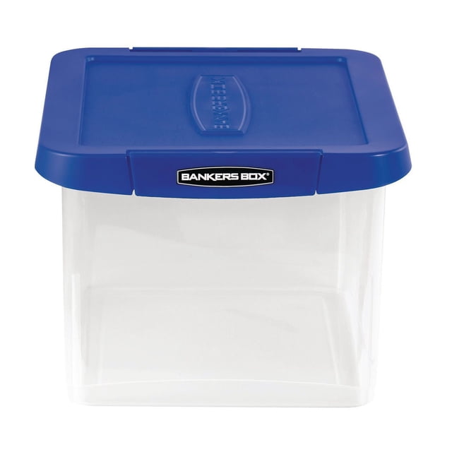 Bankers Box® Heavy Duty Ltr/Lgl Plastic File Box - 1pk