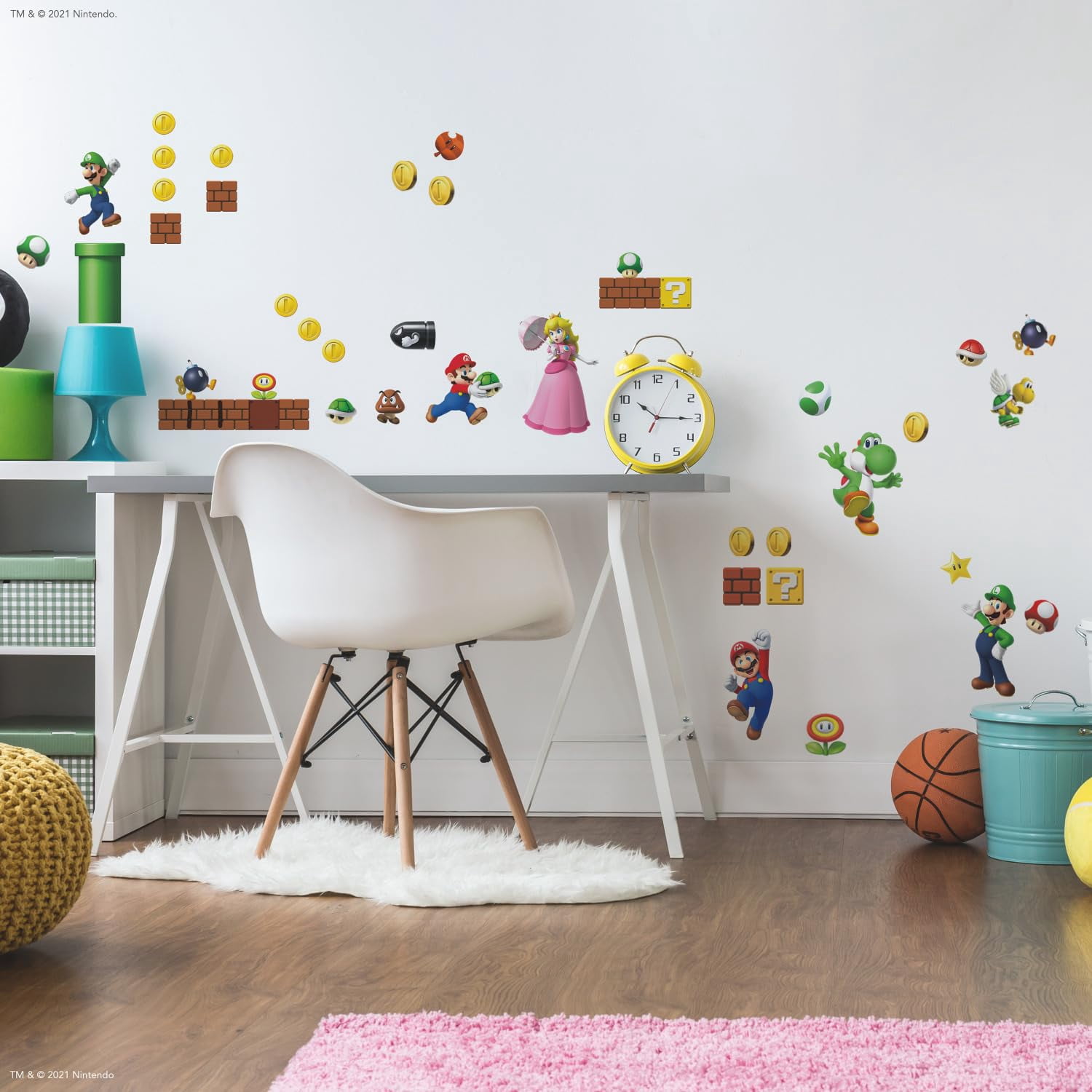 Stickers Muraux Nintendo-Super Mario