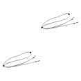 thumbnail image 3 of Transemion Eyeglass Strap Non- for Slip Stretchy Universal Rope Eyewear Sports Retainer Grey 26.77 Inch 2Set, 3 of 6