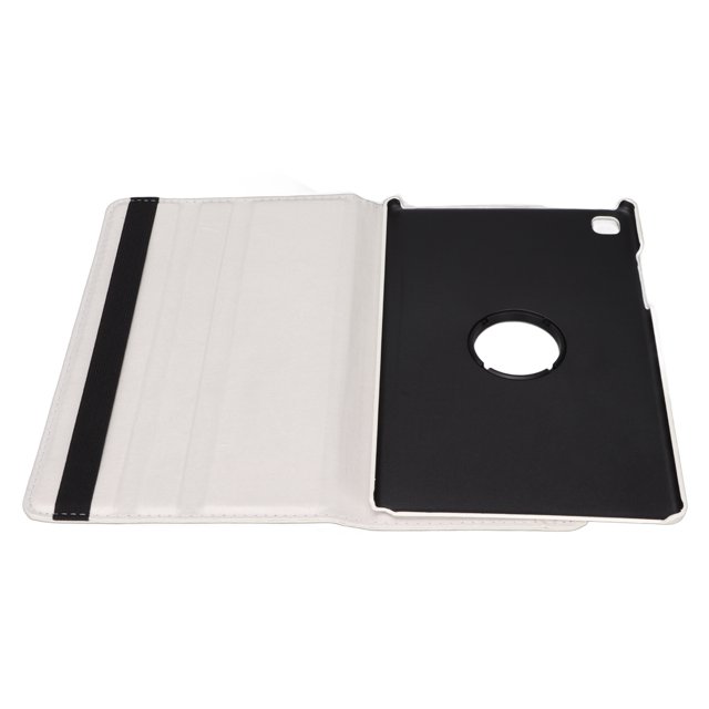 Tablet PC Case, Lightweight Adjustable Angle Synthetic Leather Tablet Case for 10.4in Tablet White