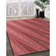 thumbnail image 3 of Ahgly Company Tapis d'Intérieur Lavable en Machine Carré Rouge Tomate, 6 Pieds Carré, 3 of 7