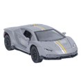 thumbnail image 4 of Metal Sports Car Model, Alloy Sports Car 1:32 Durable Beautiful Pull Back Vivid  For School Gray, 4 of 8