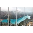 thumbnail image 2 of Magnifique Panorama de Lac Petyo - Toile d'Art de Paysage, 2 of 3