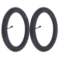 thumbnail image 1 of Domqga Inner Tube,2Pcs Inner Tube Replacement Butyl Rubber Tyre W/Bend Valve for Folding Bicycle Bike,Tire Tube, 1 of 8