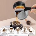 thumbnail image 3 of MesaSe Turkish Coffee Maker Stainless Steel Turkish Coffee Pot with Foldable Handle 500ml Large Capacity Electric Turkish Coffee Maker for Home Traveling, 3 of 11