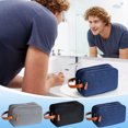 thumbnail image 1 of Vaidha Large Capacity Wash Bag Portable Storage Bag Foldable Hanging Men'S Travel Handbag, 1 of 5