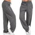thumbnail image 2 of Clearance Womens Pants Petite Sports Solid Color Trousers Jogging Sweatpants Jogger Pants, 2 of 5