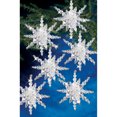 thumbnail image 2 of Holiday Beaded Ornament Kit-Snow Clusters 3.5" Makes 12, 2 of 2