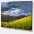 thumbnail image 2 of Rainbow in Mountain Valley - Landscape Canvas Art Print, 2 of 4