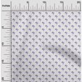 thumbnail image 2 of oneOone Polyester Spandex Violet Fabric Floral Sewing Material Print Fabric By The Yard 56 Inch Wide, 2 of 5