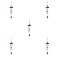 thumbnail image 1 of mmirethe Multiple Styles And Colors Wind Chimes For Wide Application Unique Style Wind Chime Pendant red 5Set, 1 of 6