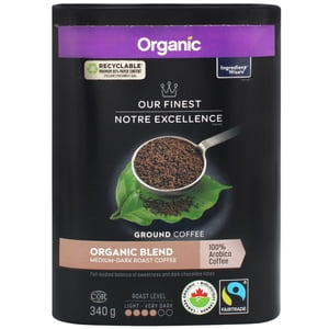 Our Finest Organic Mélanger le café au sol