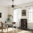 thumbnail image 3 of Hunter Fan Company Devon Park 52 Inch Ceiling Fan w/ 3 Lights, Onyx Bengal, 3 of 7