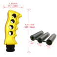thumbnail image 2 of Unique Handle Grip Shift Knob Replacement - Gear Stick Shifter Knob Shifting Head Lever for Manual & Automatic Vehicles Trucks, for Vehicle Gear Shift Replacement, Gold, 2 of 7